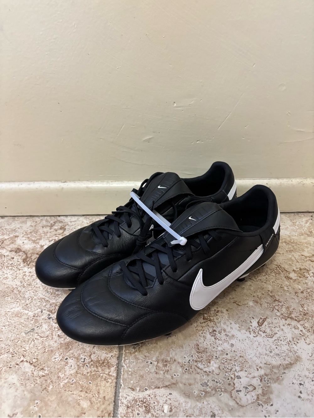 Nike Premier III 3 FG Soccer Cleats Black/White Men’s Size 13 AT5889-010